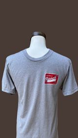 Vintage Trucker T-Shirt - Heather Grey