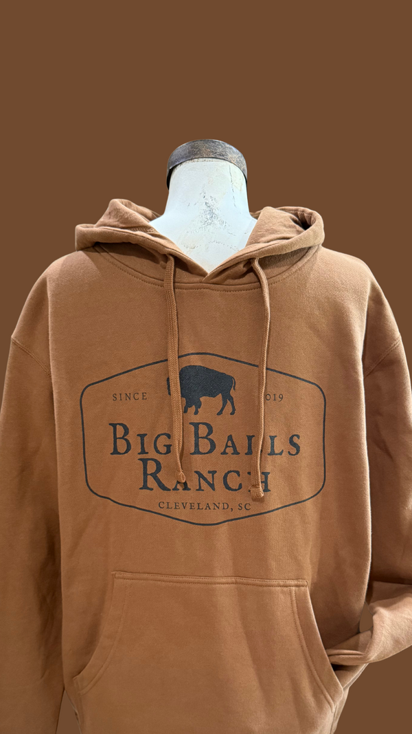Classic Logo Heavyweight Soft Hoodie - Saddle