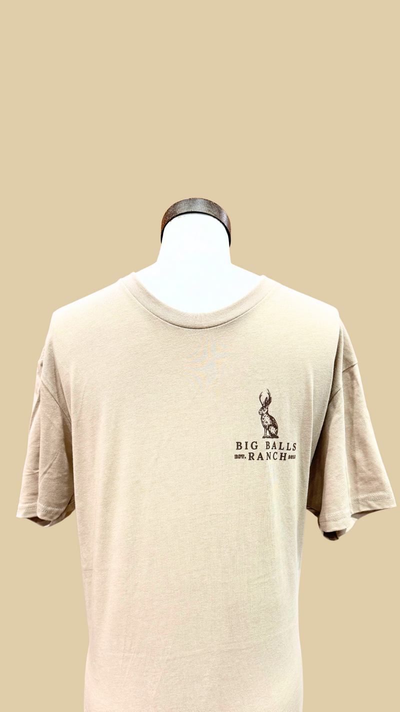 Jackalope Oatmeal T-Shirt