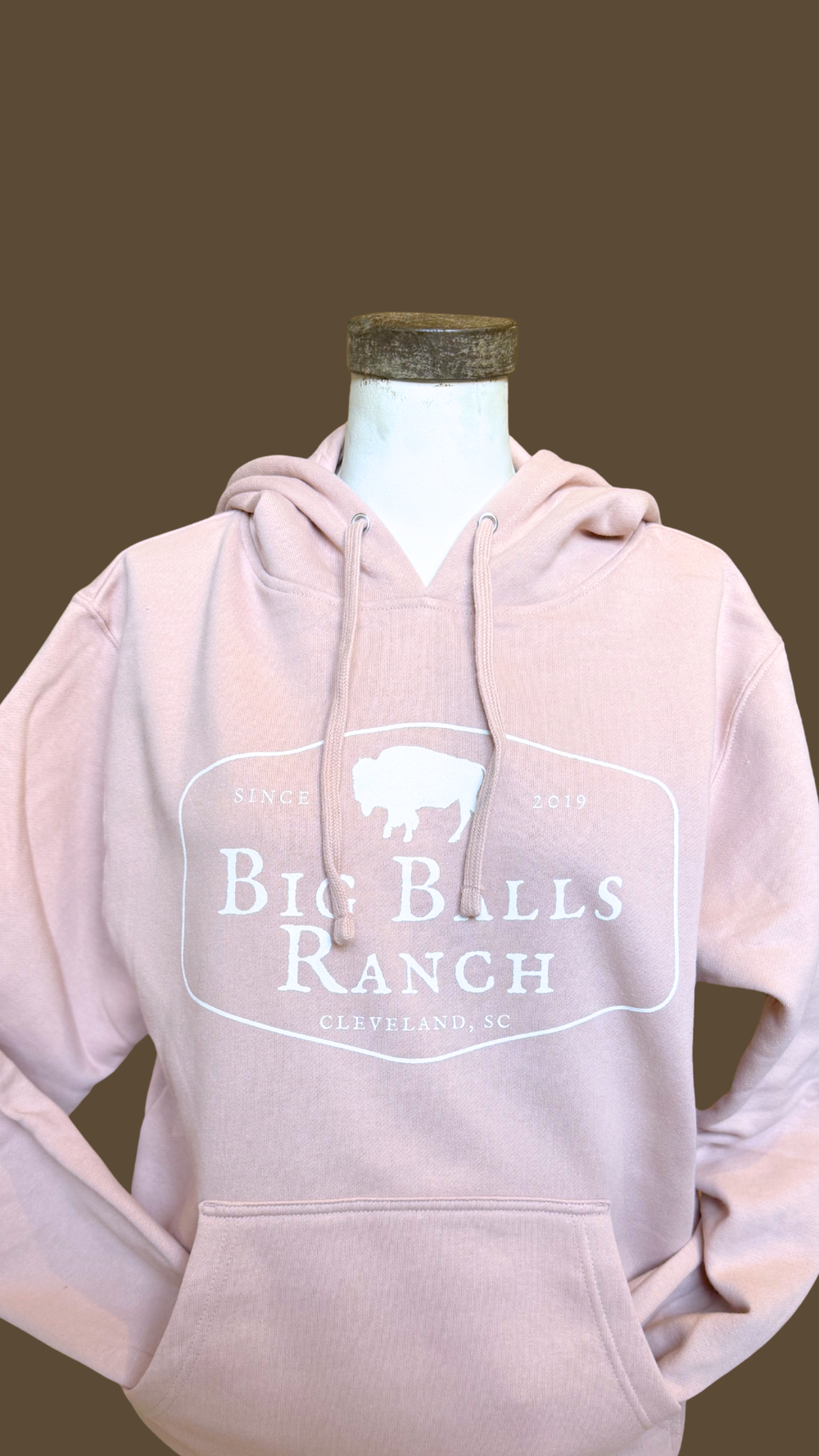 ウエイトトレーニング CRONOS BIG LOGO HOODY PINK M Classic Logo Hoodie - Dusty Rose – Big Balls Ranch