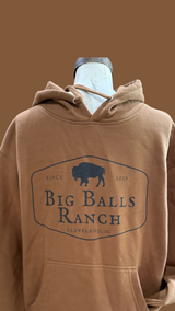 Classic Logo Heavyweight Soft Hoodie - Saddle