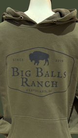 Classic Logo Hoodie - Army Green