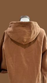 Classic Logo Heavyweight Soft Hoodie - Saddle