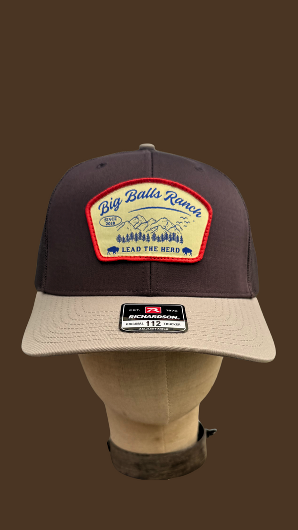 Lead The Herd Hat - Brown & Khaki
