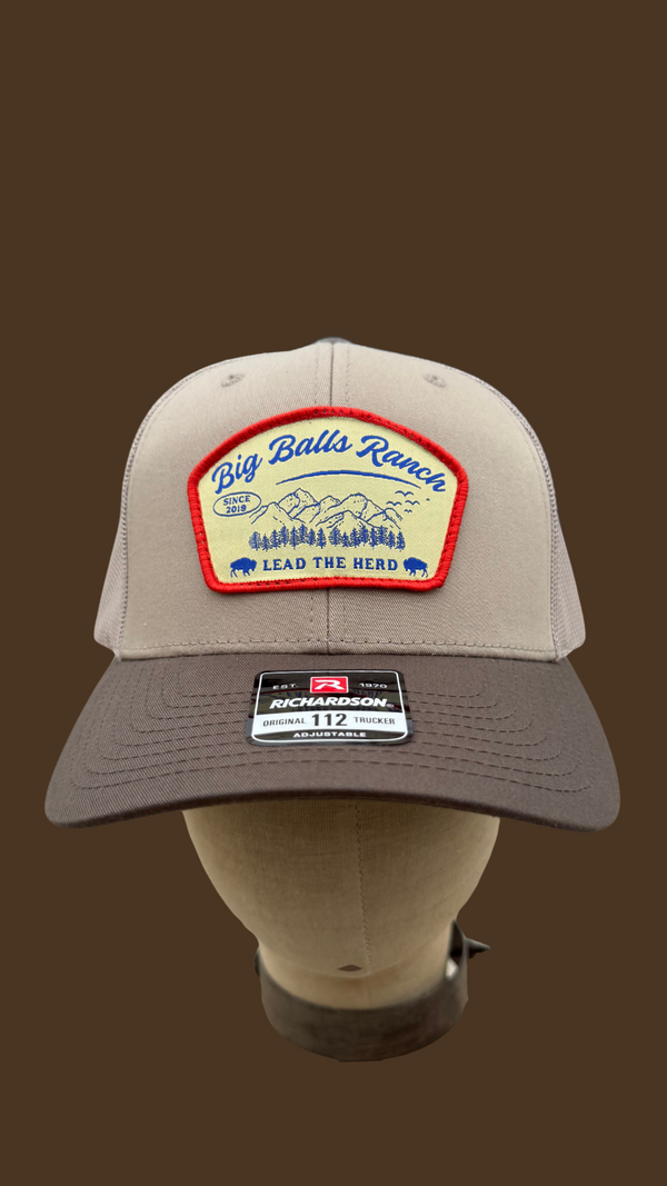 Lead The Herd Hat -  Beige and Brown
