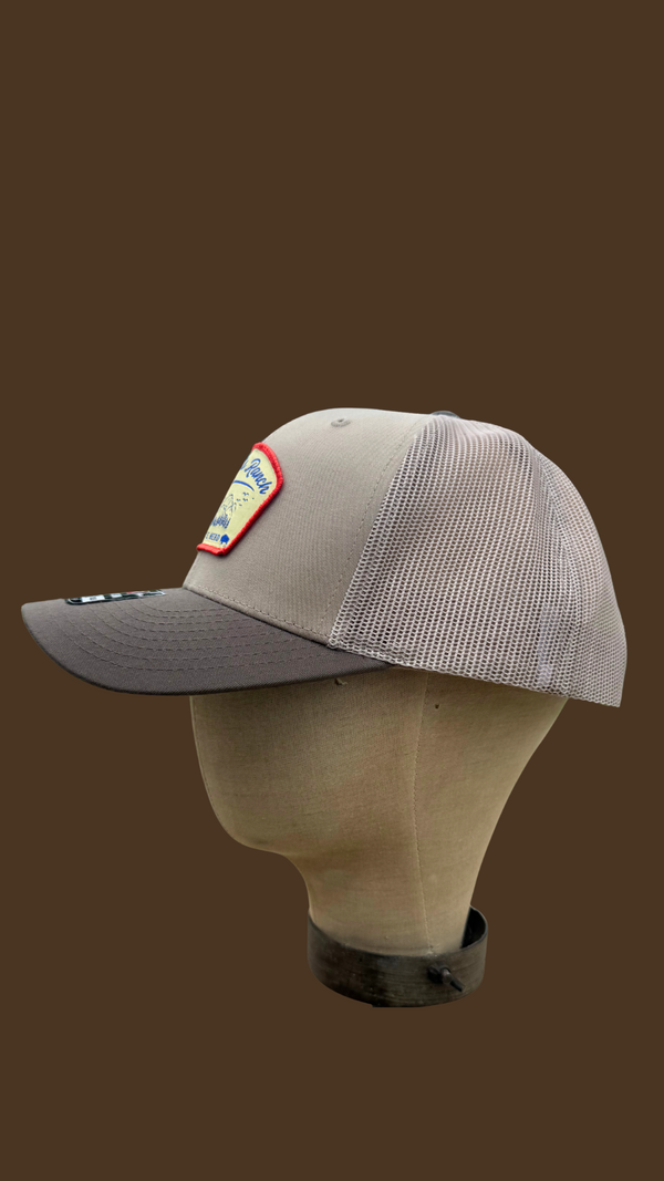 Lead The Herd Hat -  Beige and Brown