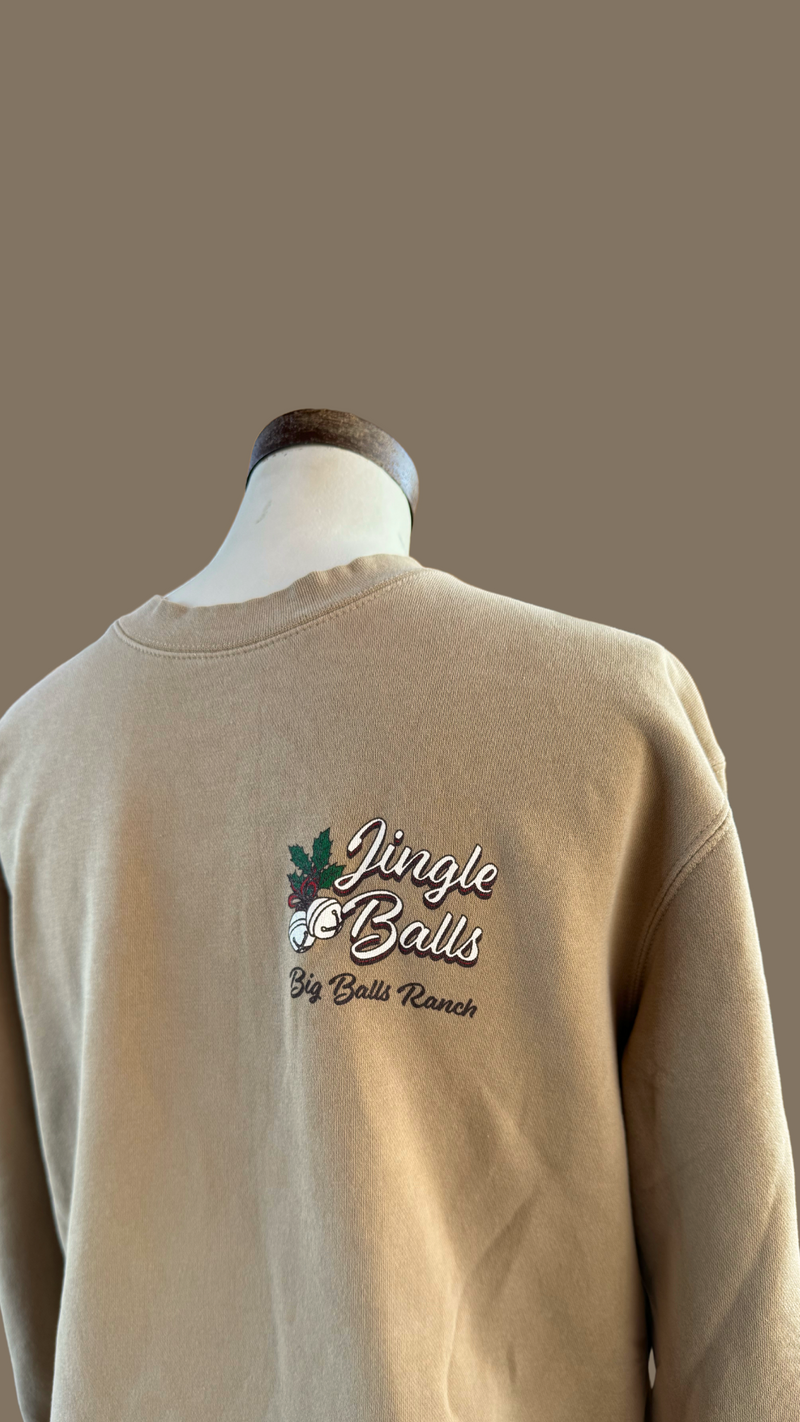 Christmas 2024 Sweatshirt - Sandstone