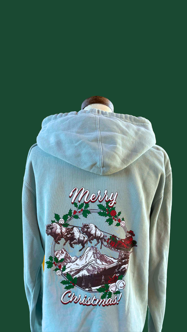 Christmas 2024 Hoodie - Sage