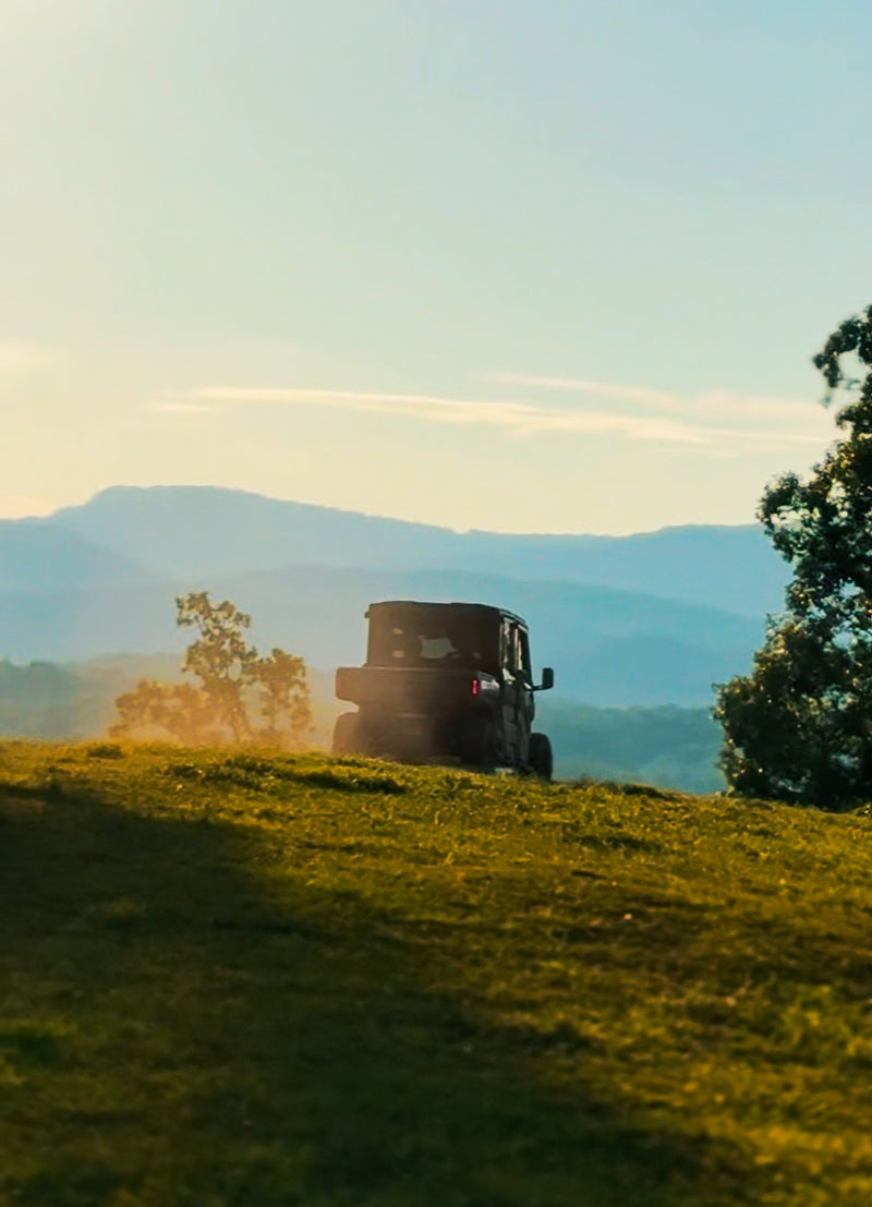 Big Balls Ranch Private Wagon or UTV Tour (90 Minutes)