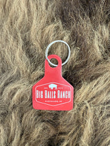 Big Balls Ranch Ear Tag Keychain