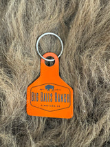 Big Balls Ranch Ear Tag Keychain