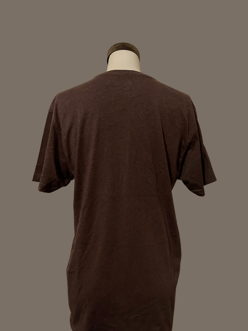 Brown and Black Stamp T-Shirt