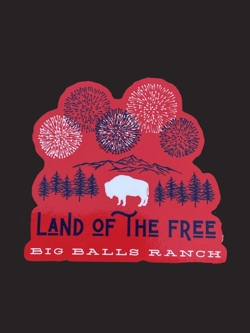 Land of the Free Decal