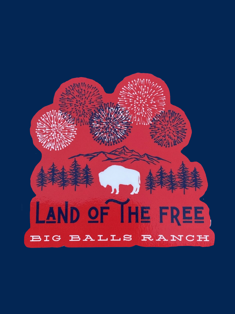 Land of the Free Decal